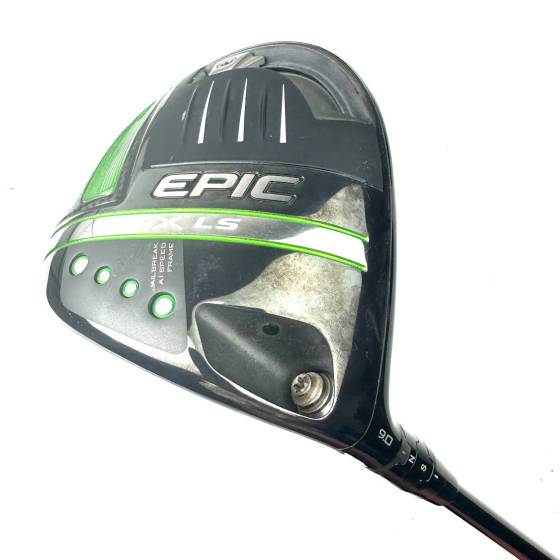 Left Handed Callaway Epic Max LS Driver Head / 9 Degree / Kal’li 60 X-Stiff Flex