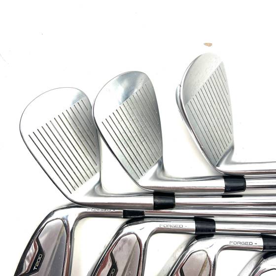 Titleist T200 2021 Irons / 5-PW+48 / AMT Tour White S300 Stiff Flex