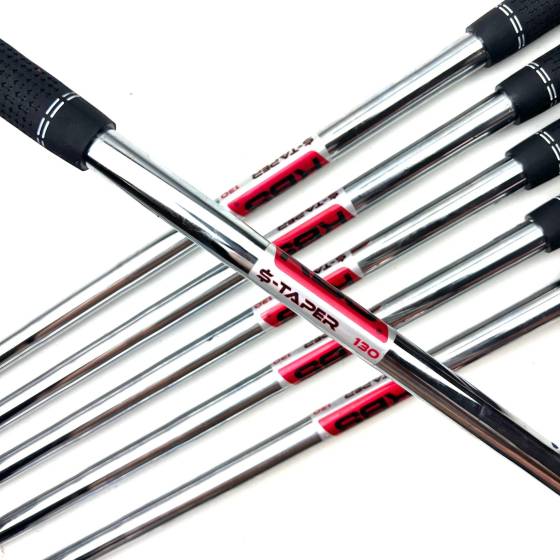 Mizuno M-13 Irons / 5-PW / KBS $-Taper 130 X-Stiff Flex