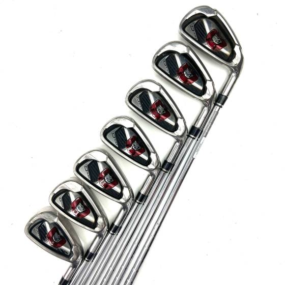 Wilson Staff D100 Irons / 5-SW / SL85 Ultralite Uniflex