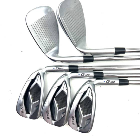 Ping G430 Irons / 7-PW + 50 Degree / AWT 2.0 Stiff Flex