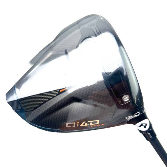 New Taylormade QI4D Max Driver / 12 Degree / REAX 50 Regular Flex