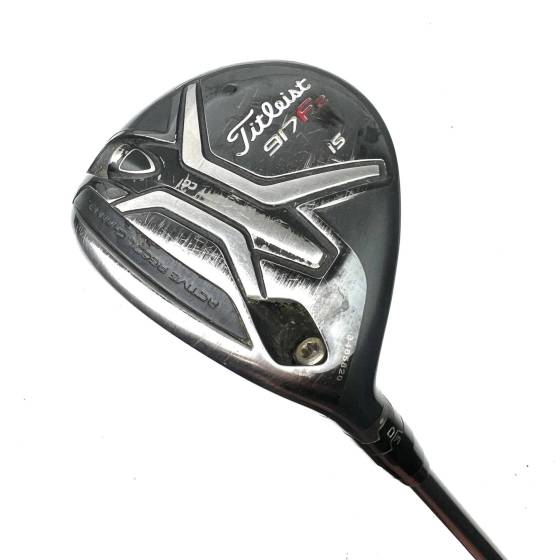 Left Handed Titleist 917F2 3 Wood / 15 Degree / Rogue Max 75 Regular Flex