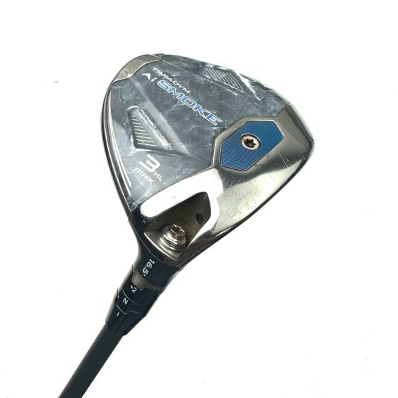 Callaway Paradym AI Smoke 3 Wood / 16.5 Degree / Tensei Blue AV Series 75 Stiff Flex