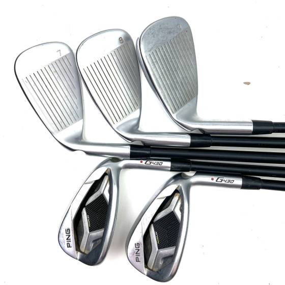 Ping G430 Irons / 7-PW + 45 Degree / Alta CB AWT Regular Flex