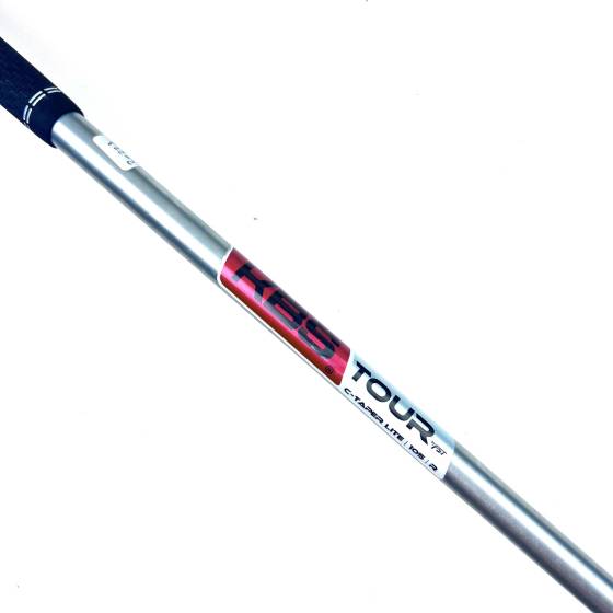 DEMO Left-Handed Mizuno JPX 923 Forged 7 Iron / 30 Degree / KBS Tour C-Taper 105 Regular Flex
