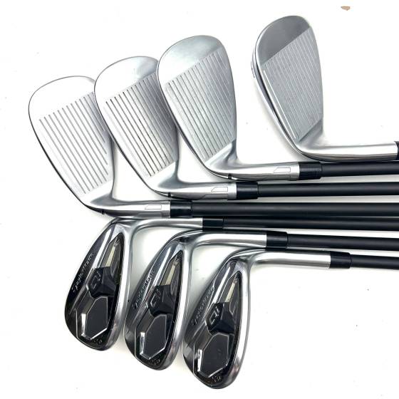 Taylormade QI Max HL Irons / 6-SW+AW / Reax 50 Senior Flex