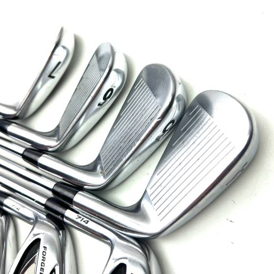 Left Handed Titleist 714 AP2 Irons / 4-PW / Dynamic Gold R300 Regular Flex