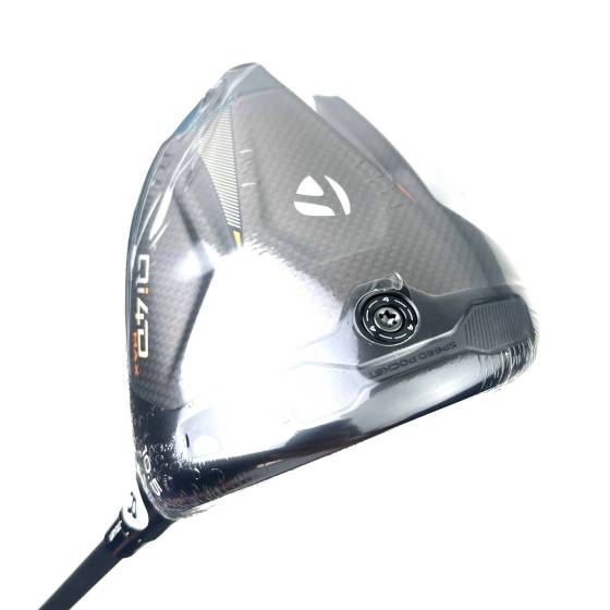 New Taylormade QI4D Max Driver / 10.5 Degree / REAX 50 Regular Flex