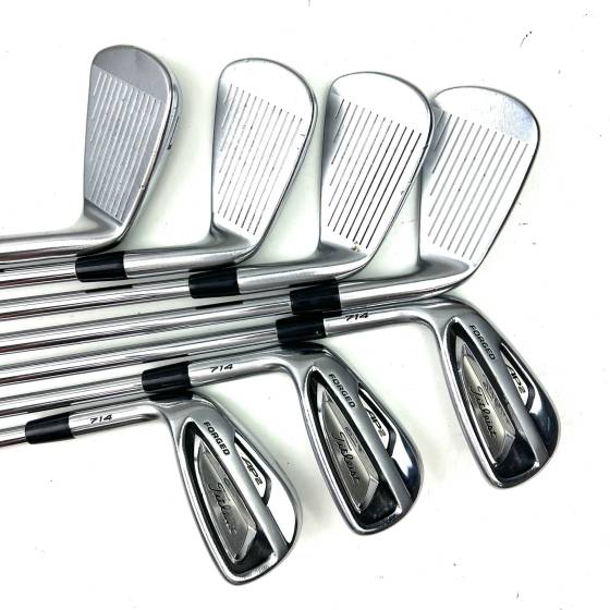 Left Handed Titleist 714 AP2 Irons / 4-PW / Dynamic Gold R300 Regular Flex