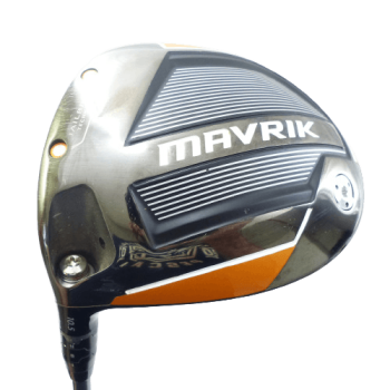 left-handed callaway Mavrik driver head on transparent background