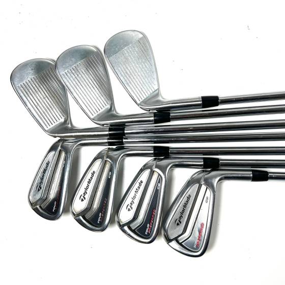 Taylormade Tour Preferred CB Irons / 4-PW / N.S. Pro Zelos 7 Stiff Flex