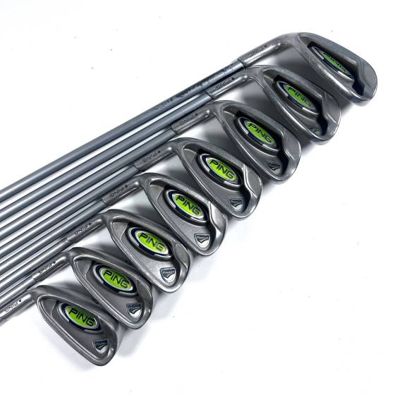 Left Handed Ping Rapture Irons / 4-SW / TFC 909 Regular Flex