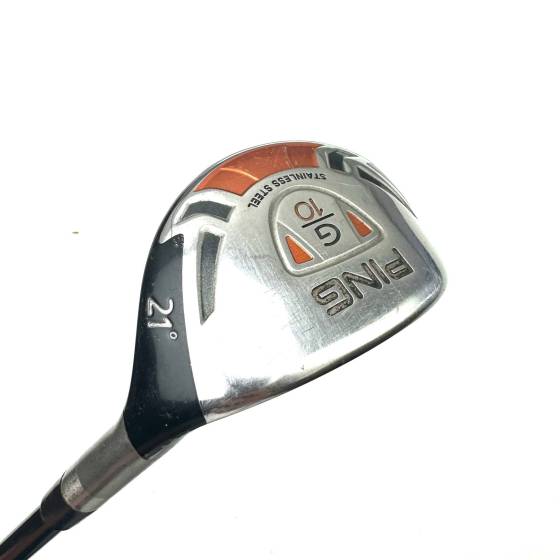 Ping G10 3 Hybrid / 21 Degree / Prolaunch Red Stiff Flex