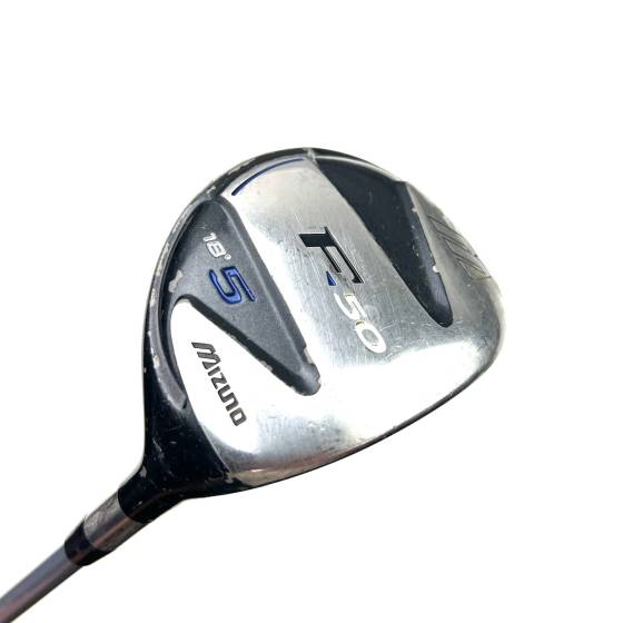 Mizuno F-50 5 Wood / 18 Degree / Exsar FS2 Regular Flex