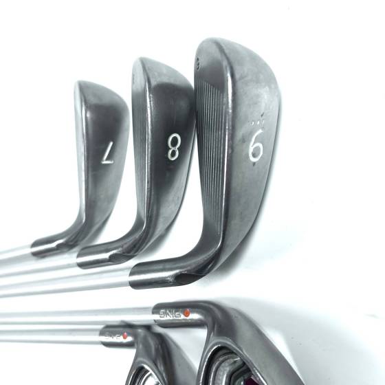 Left Handed Ping Faith Irons / 7-SW / ULT 200 Ladies Flex
