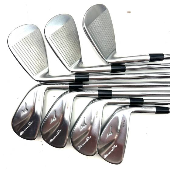 Mizuno Pro 245 Irons / 4-PW / KBS $-Taper 130 X-Stiff Flex