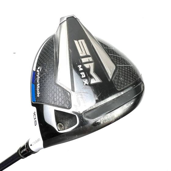 Taylormade Sim Max Driver / 10.5 Degree / Fujikura Ventus Stiff Flex