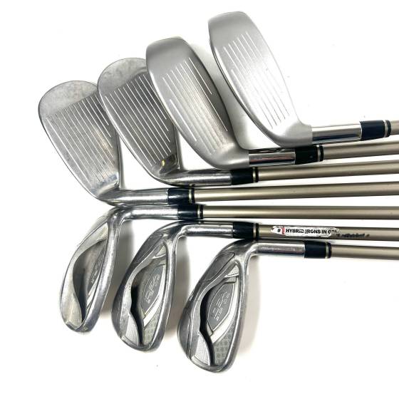 Adams Idea A12 OS Irons / 7-SW + 5 + 6 Hybrid / Idea Womens Flex
