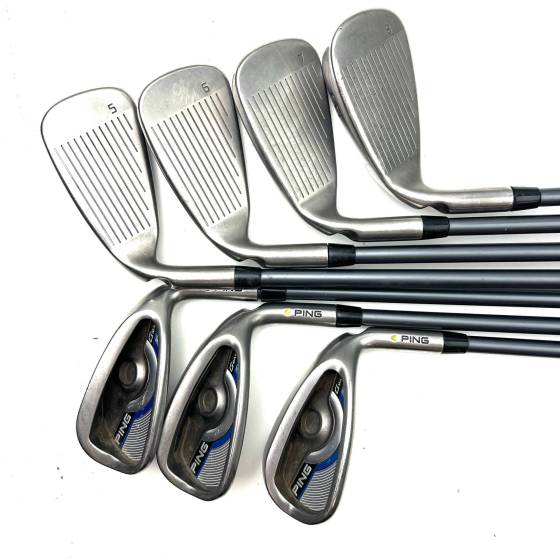 Ping G Max Irons / 5-PW + UW / CFS 70 Regular Flex