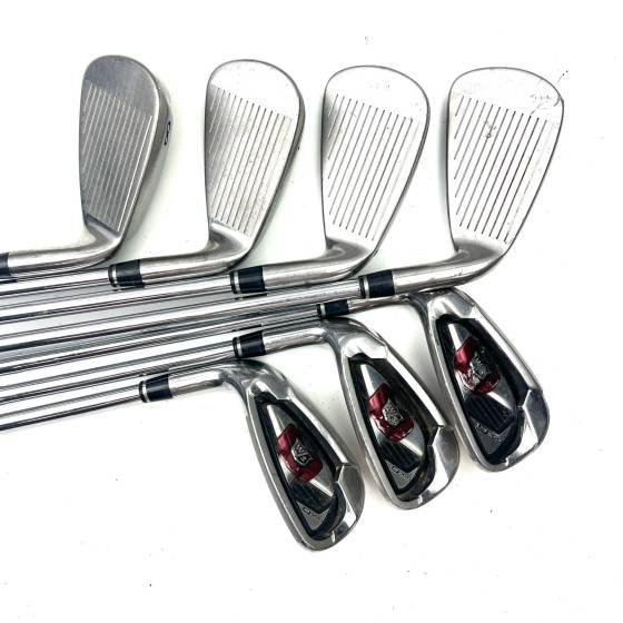 Left Handed Wilson Staff D100 Irons / 5-SW / Uniflex