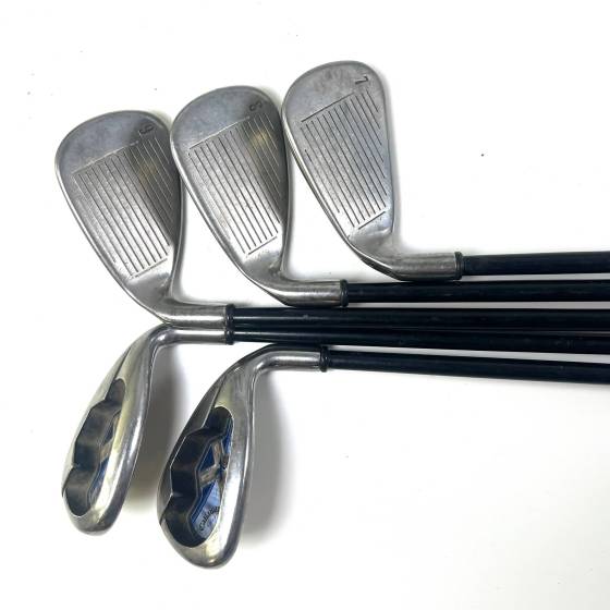 Callaway X18 Irons / 7-SW / Callaway Gems Ultralite 45 Ladies Flex