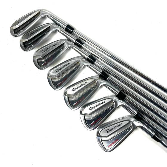 Taylormade Tour Preferred CB Irons / 4-PW / N.S. Pro Zelos 7 Stiff Flex
