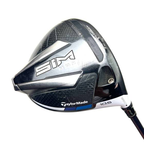 Taylormade Sim Max Driver / 10.5 Degree / Fujikura Ventus Stiff Flex