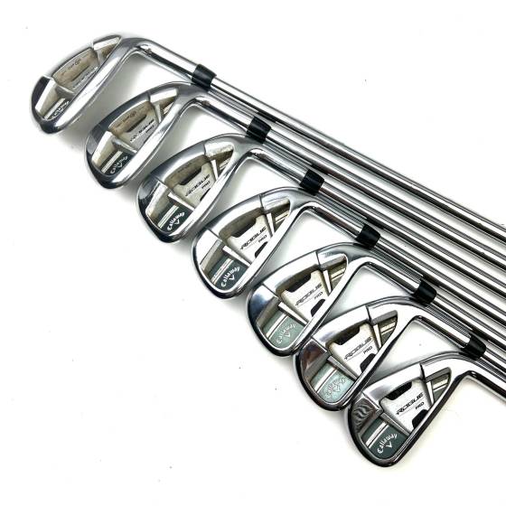 Callaway Rogue Pro Irons / 4-PW / N.S. Pro Modus3 Tour 105 Stiff Flex