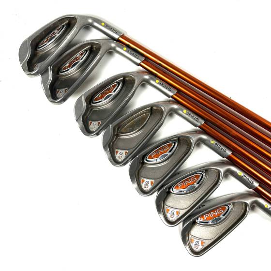 Ping G10 Irons / 4-PW / TFC 129 Senior Flex