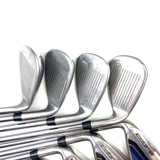 Left Handed Cobra Fly XL Irons / 4-SW / Cobra XL Regular Flex