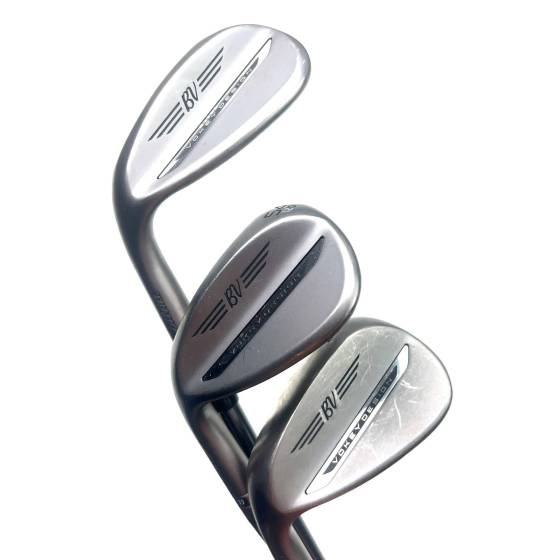 Left Handed Titleist Vokey SM11 Wedge Set / 50, 54, 58 Degree / MMT 65 Regular Flex