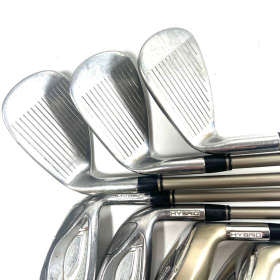 Adams Idea A12 OS Irons / 7-SW + 5 + 6 Hybrid / Idea Womens Flex