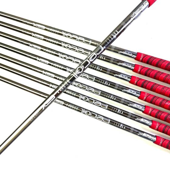 Callaway Rogue Pro Irons / 4-PW+AW / Recoil ESX 460 Regular Flex