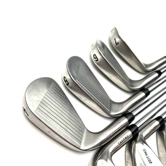 Takomo 201T MKII Irons / 4-PW / KBS Tour Lite Regular Flex