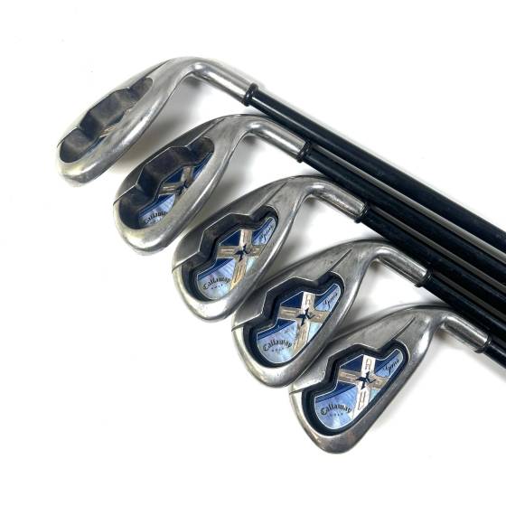 Callaway X18 Irons / 7-SW / Callaway Gems Ultralite 45 Ladies Flex