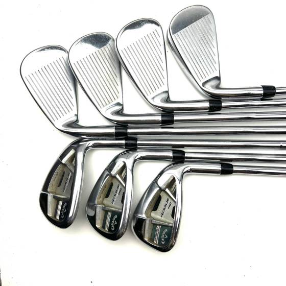 Callaway Rogue Pro Irons / 4-PW / N.S. Pro Modus3 Tour 105 Stiff Flex