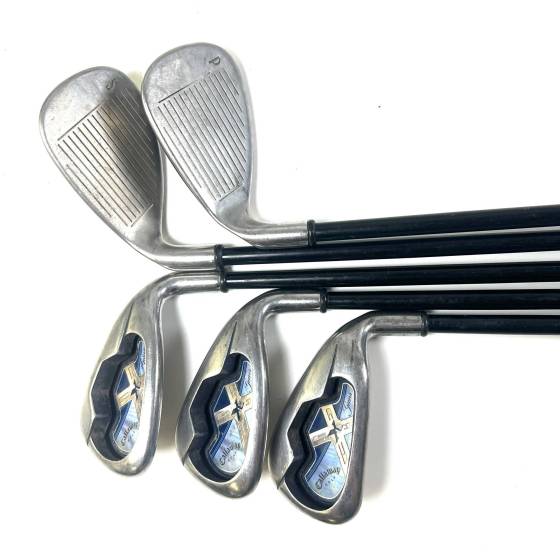 Callaway X18 Irons / 7-SW / Callaway Gems Ultralite 45 Ladies Flex