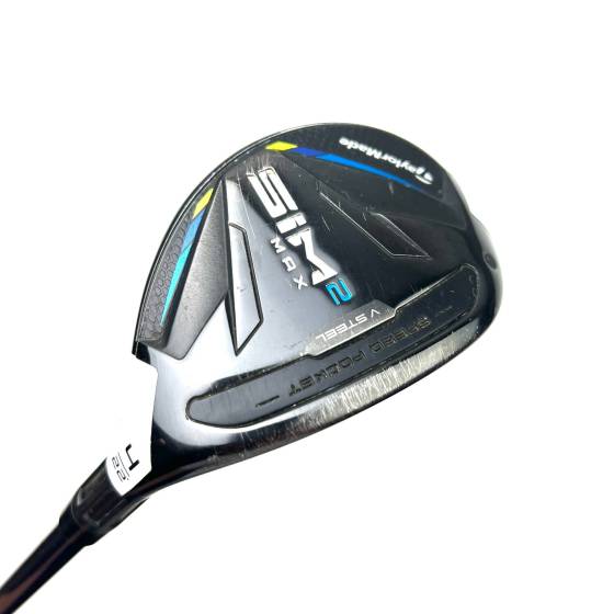 Taylormade Sim2 Max 4 Hybrid / 22 Degree / Ventus 7S Stiff Flex