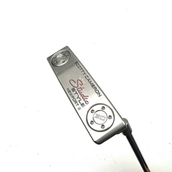 New Scotty Cameron Studio Style Newport 2 Putter / 34 Inches
