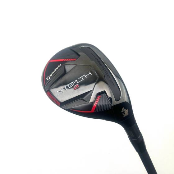 Taylormade Stealth 2 4 Hybrid / 22 Degree / HZRDUS Smoke Stiff Flex