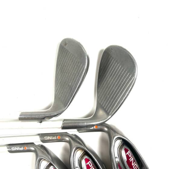Left Handed Ping Faith Irons / 7-SW / ULT 200 Ladies Flex