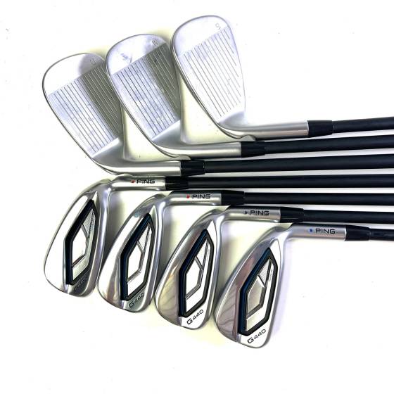 Ping G440 Irons / 5-PW+UW / Alta CB AWT Senior Flex