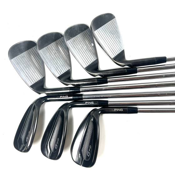 Ping G710 Irons / 6-SW + UW / KBS Tour 110 Regular Flex