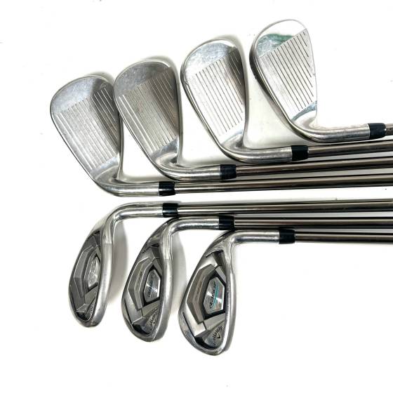 Callaway Rogue Irons / 6-SW + AW / Recoil ESX Regular Flex