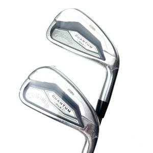 New Callaway Quantum Max Irons / 5-PW+AW / KBS Max 90 Stiff Flex