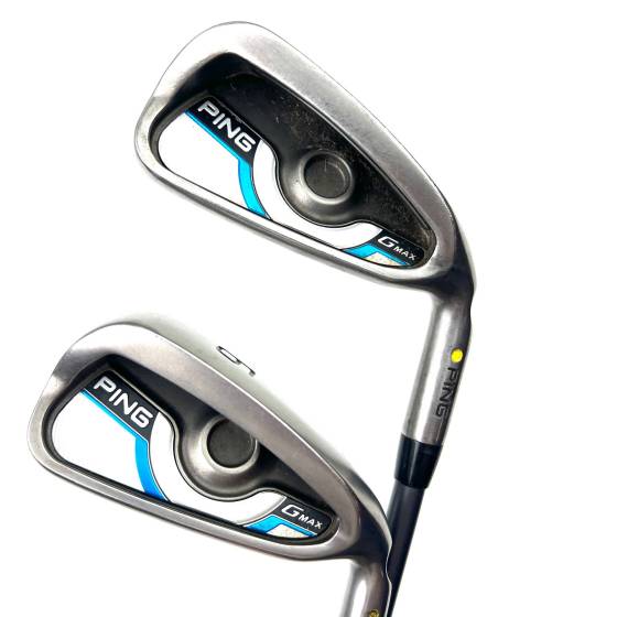 Ping G Max Irons / 5-PW + UW / CFS 70 Regular Flex