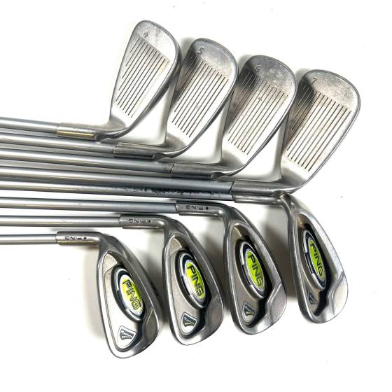 Left Handed Ping Rapture Irons / 4-SW / TFC 909 Regular Flex