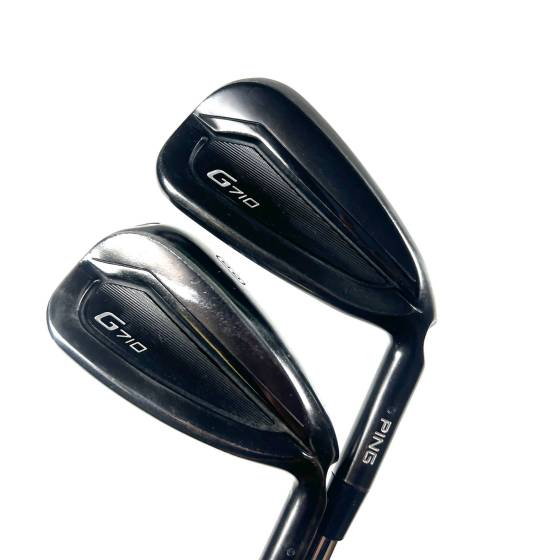 Ping G710 Irons / 6-SW + UW / KBS Tour 110 Regular Flex