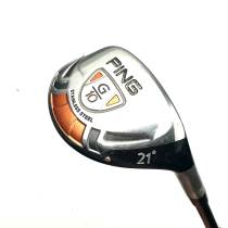 Ping G10 3 Hybrid / 21 Degree / Prolaunch Red Stiff Flex